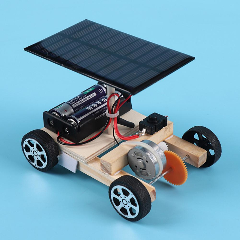Diy Home Electronics Projects - Assemble Solar Car Creative Inventions Motor