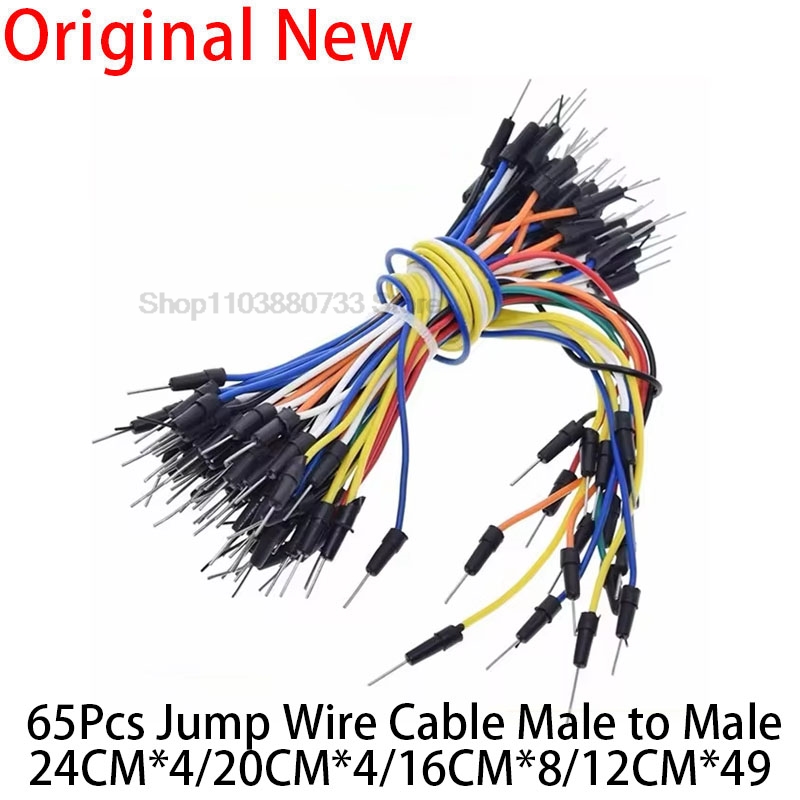 Diy Electronic Load - 65Pcs/lot Jump Wires Cable Flexible Connect