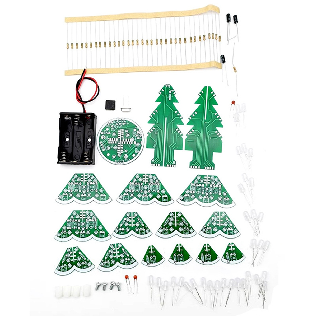 Diy Home Electronics Projects - Newest! 3D Stereo Christmas Tree LED