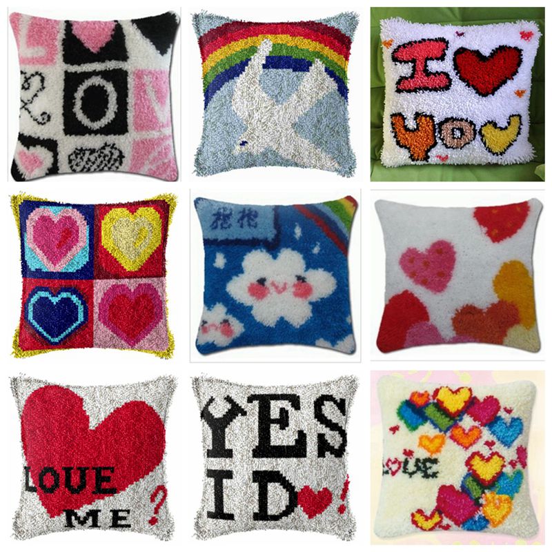 Diy Home Electronics Projects - Rainbow Love Series Latch Hook Rug