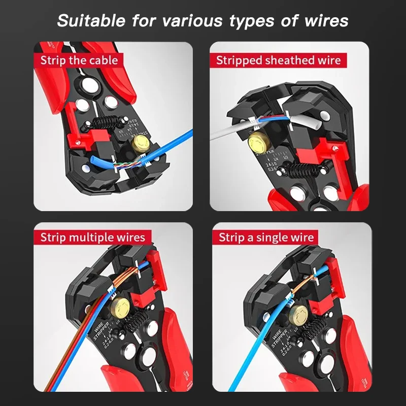Crimper Cable Cutter Professio - đánh giá và giá Wire Stripper Cutter