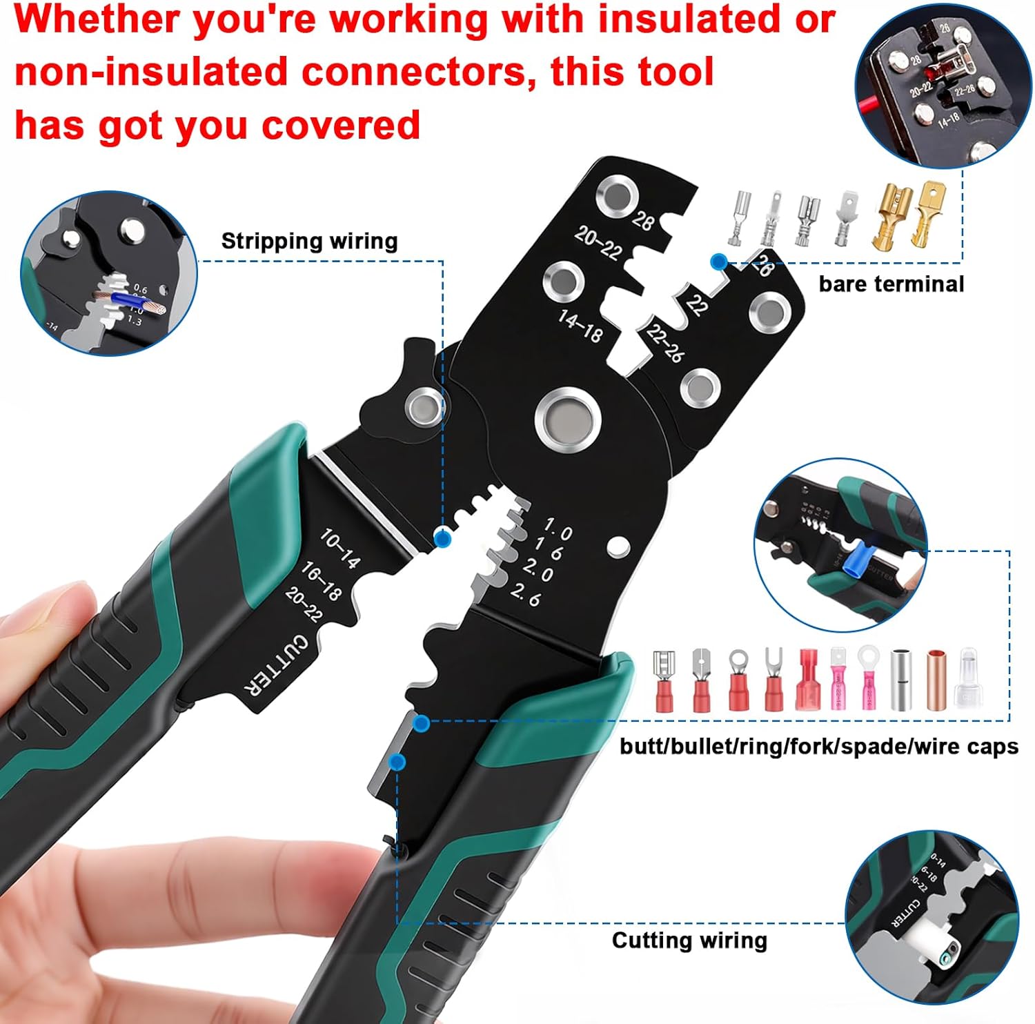 Wire Crimping Tool Multifuncti - đánh giá và giá Wire Stripper Cutter