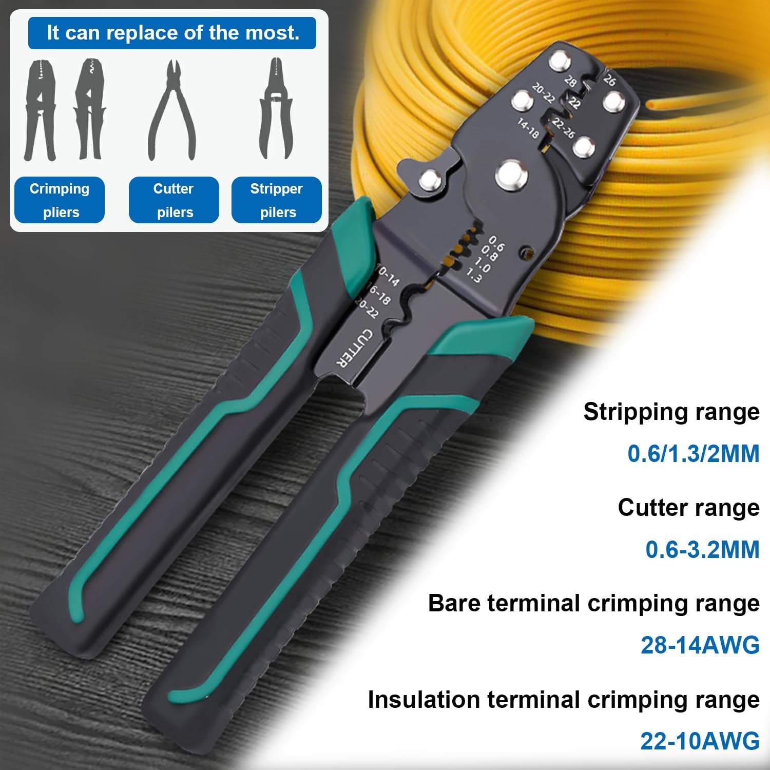 Wire Crimping Tool Multifuncti - đánh giá và giá Wire Stripper Cutter