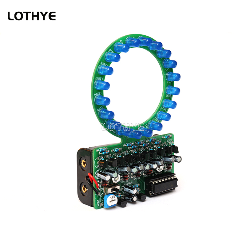 DIY Kit LED Gradient Ring Wate - đánh giá và giá Diy Home Electronics Projects