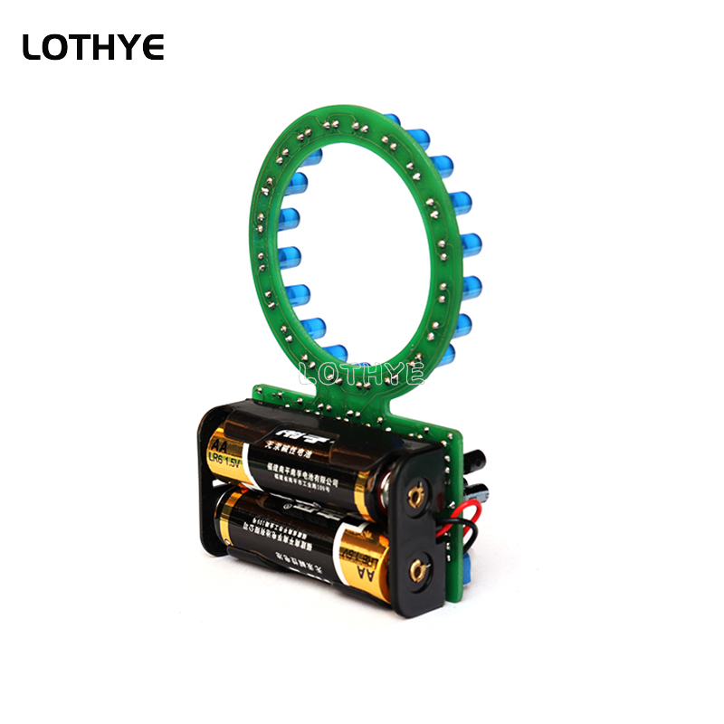 DIY Kit LED Gradient Ring Wate - đánh giá và giá Diy Home Electronics Projects