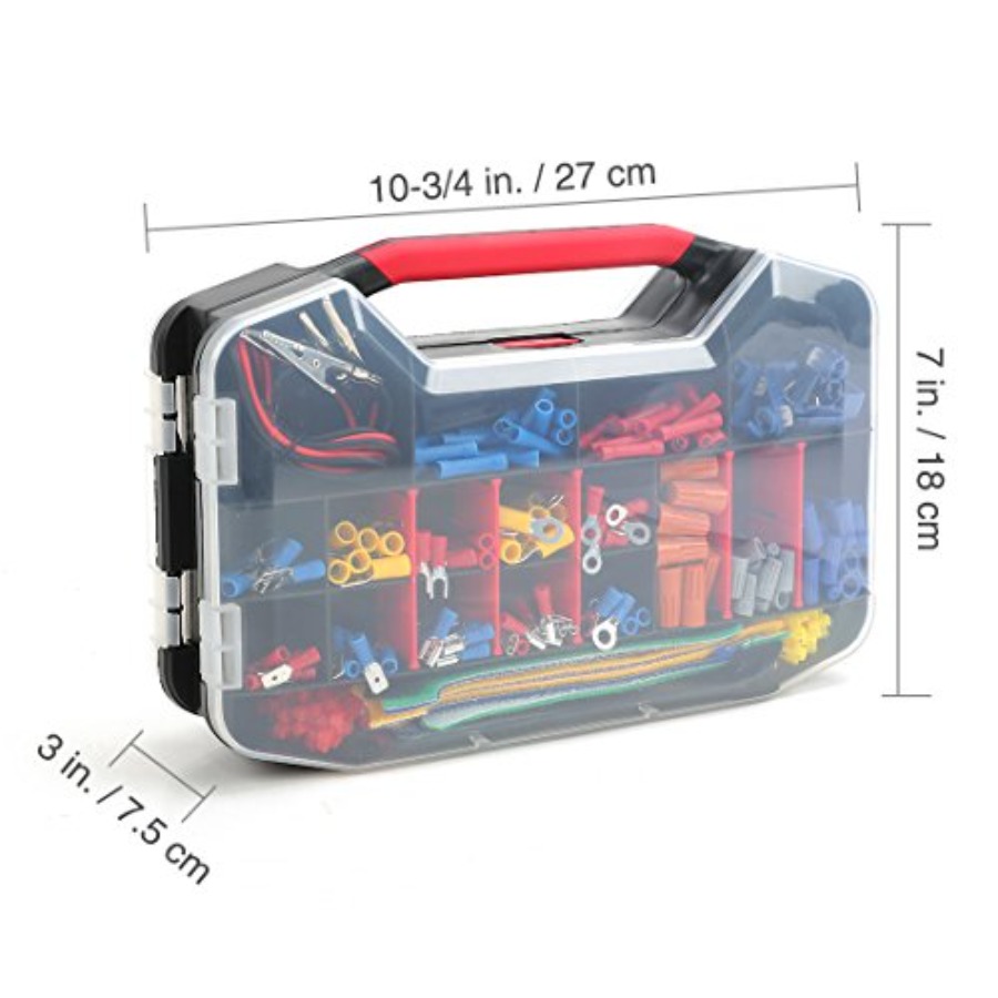582-Piece Heat Shrink Wire Con - đánh giá và giá Wire Stripper Cutter