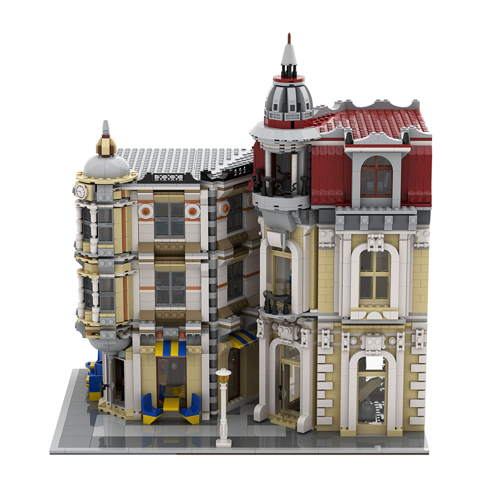 Gobricks MOC Street View Corne - đánh giá và giá Diy Electronics Market