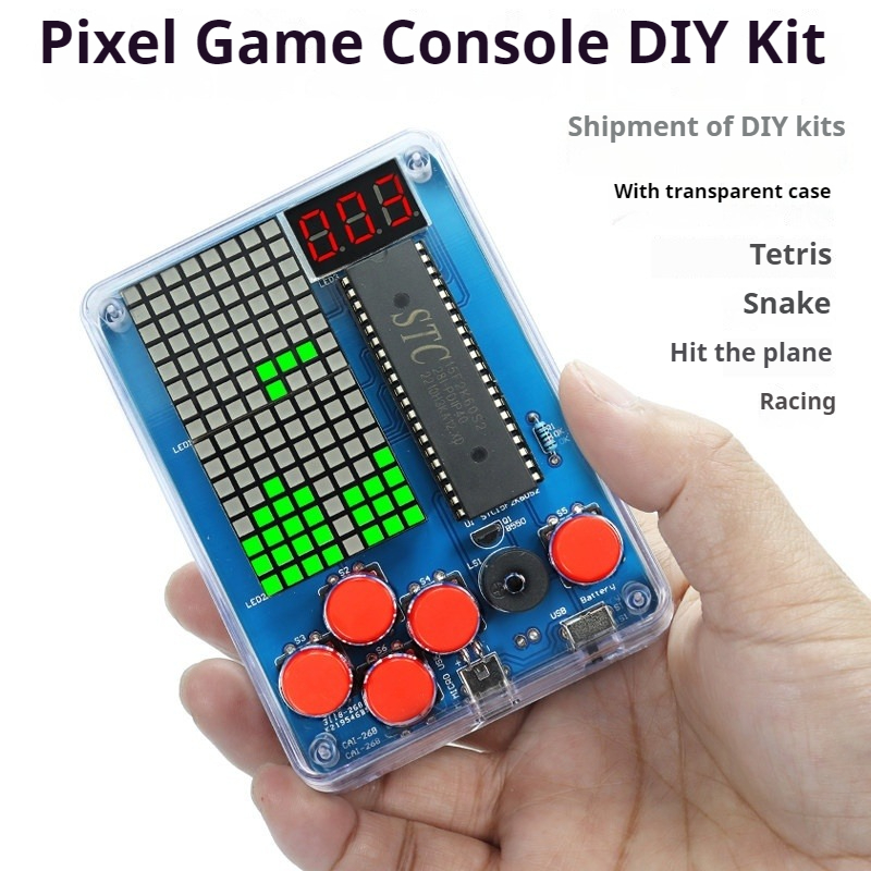 Pixel Game Machine Production  - đánh giá và giá Diy Home Electronics Projects