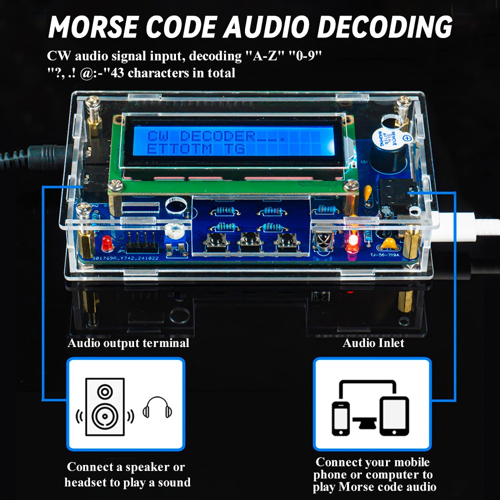 DIY Telegraph Decode with Digi - đánh giá và giá R/Diy Electronics