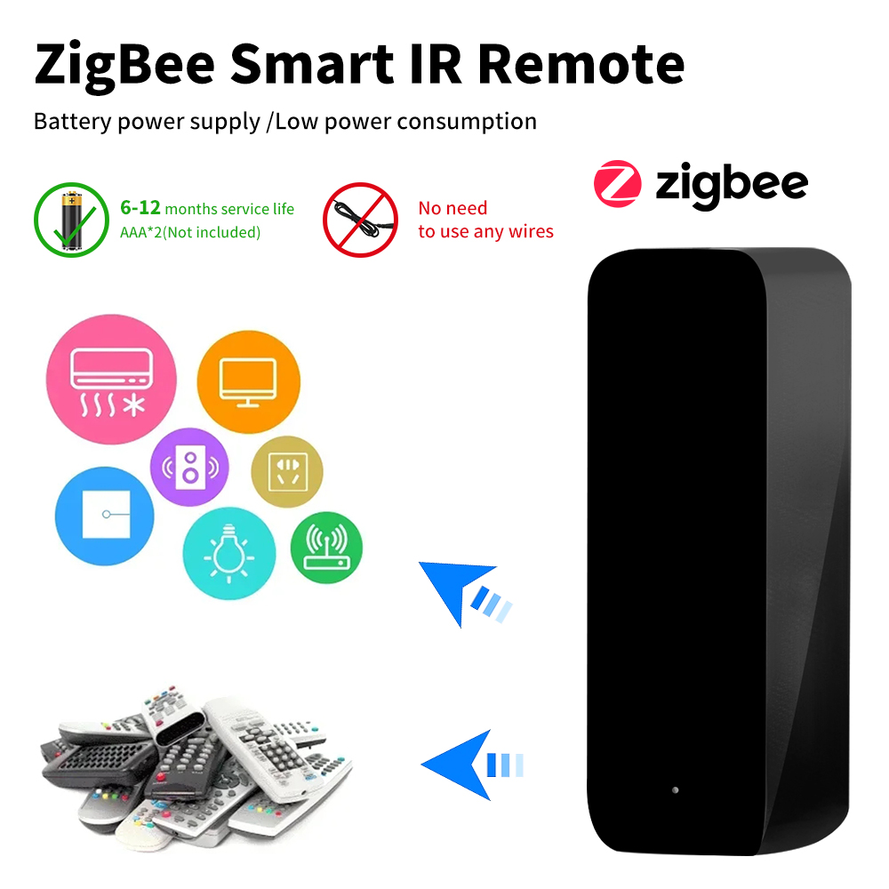 Tuya ZigBee Smart IR Remote Co - đánh giá và giá Ir Infrared Receiver