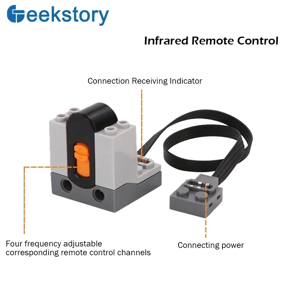 Technical MOC Power functions  - đánh giá và giá Ir Infrared Receiver