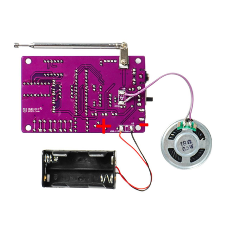DIY FM Radio Electronic Kit 87 - đánh giá và giá Diy Home Electronics Projects