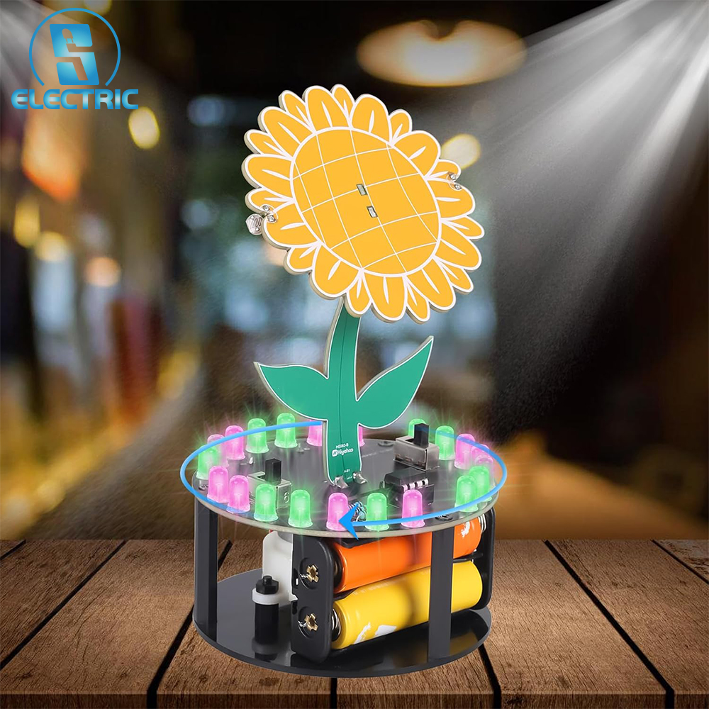 Light Chasing Sunflower Solder - đánh giá và giá Diy Electronics Gift Ideas