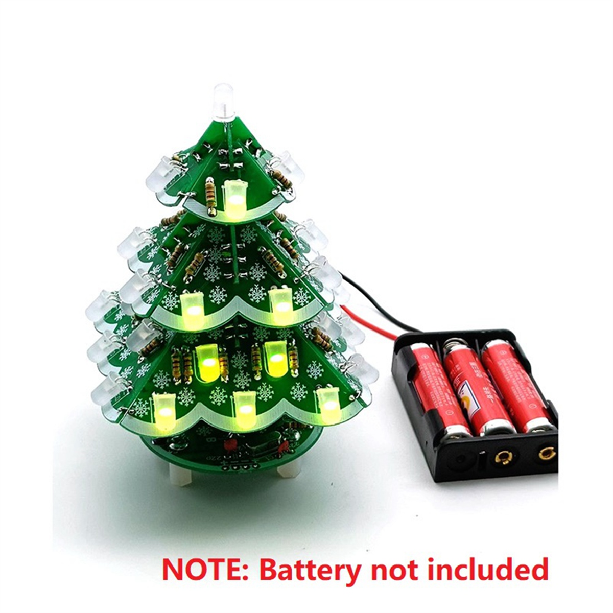 Newest! 3D Stereo Christmas Tr - đánh giá và giá Diy Home Electronics Projects