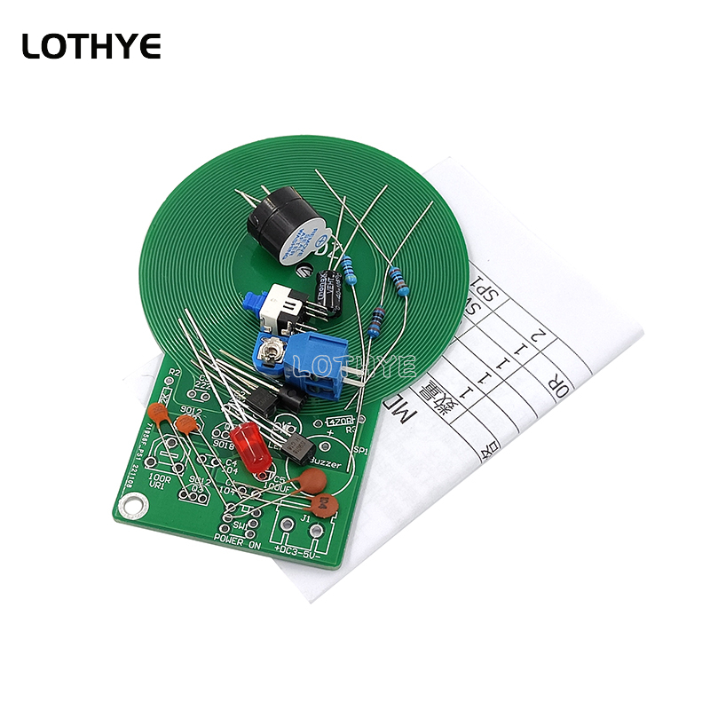 DC 3V-5V Metal Detector Kit DI - đánh giá và giá Diy Home Electronics Projects