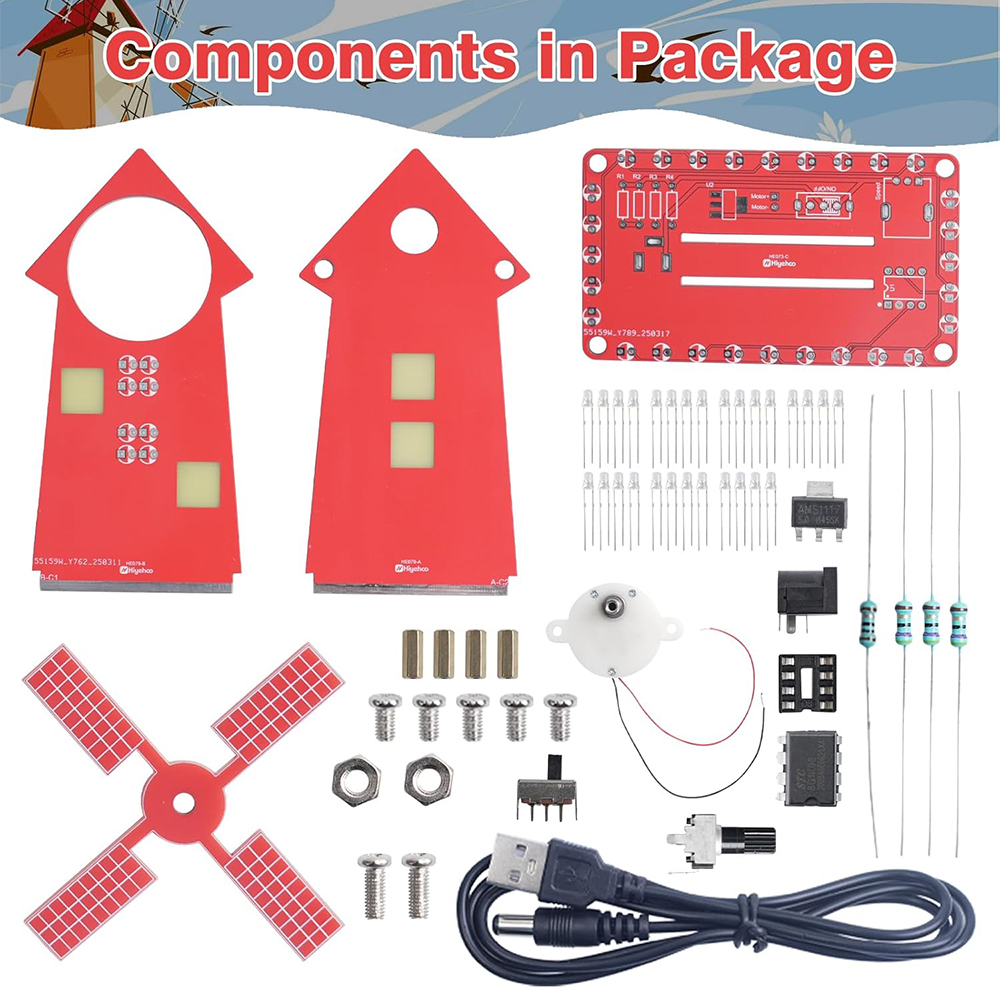 DIY Electronic Windmill Kit So - đánh giá và giá Diy Electronics Kits For Beginners