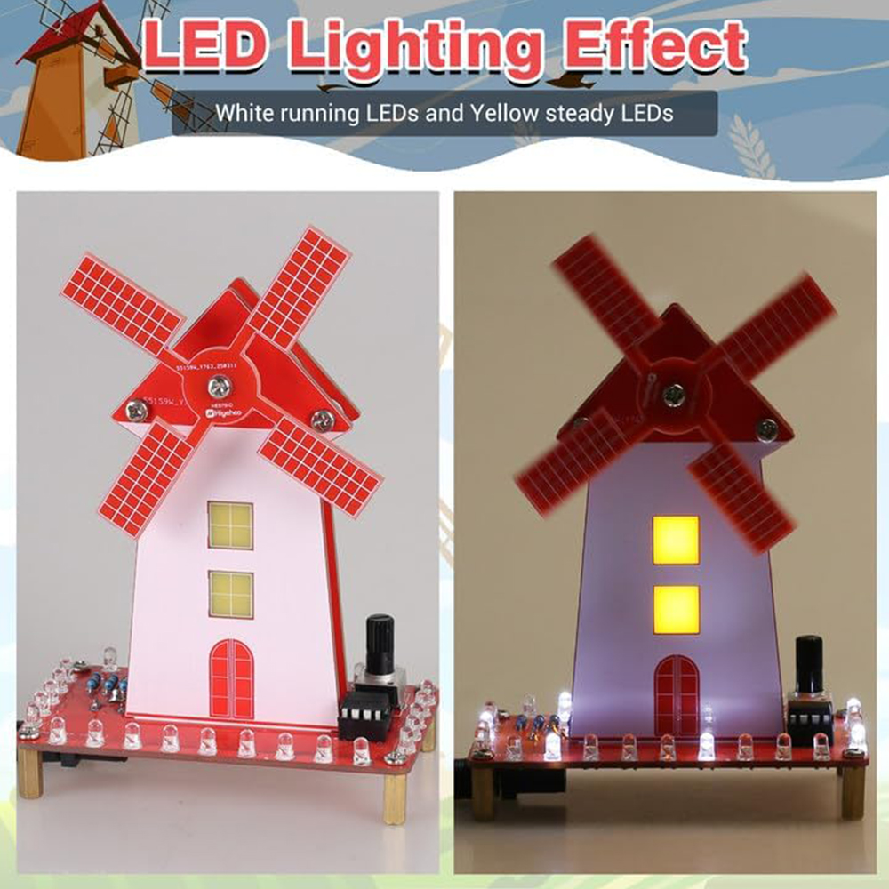 DIY Electronic Windmill Kit So - đánh giá và giá Diy Electronics Kits For Beginners
