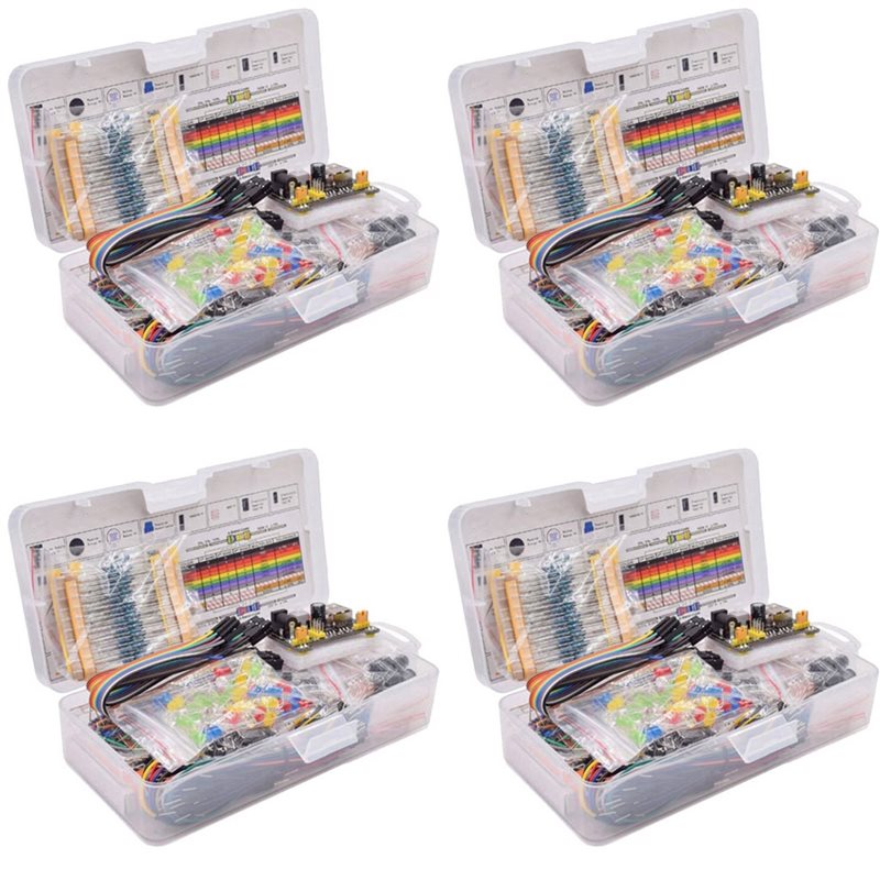 JABS-4X New Breadboard Set Ele - đánh giá và giá Diy Electronics Components
