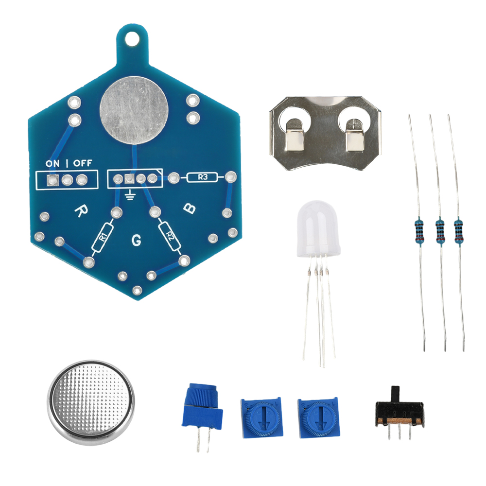 RGB LED Light Circuit Board We - đánh giá và giá Diy Electronics Kits For Beginners
