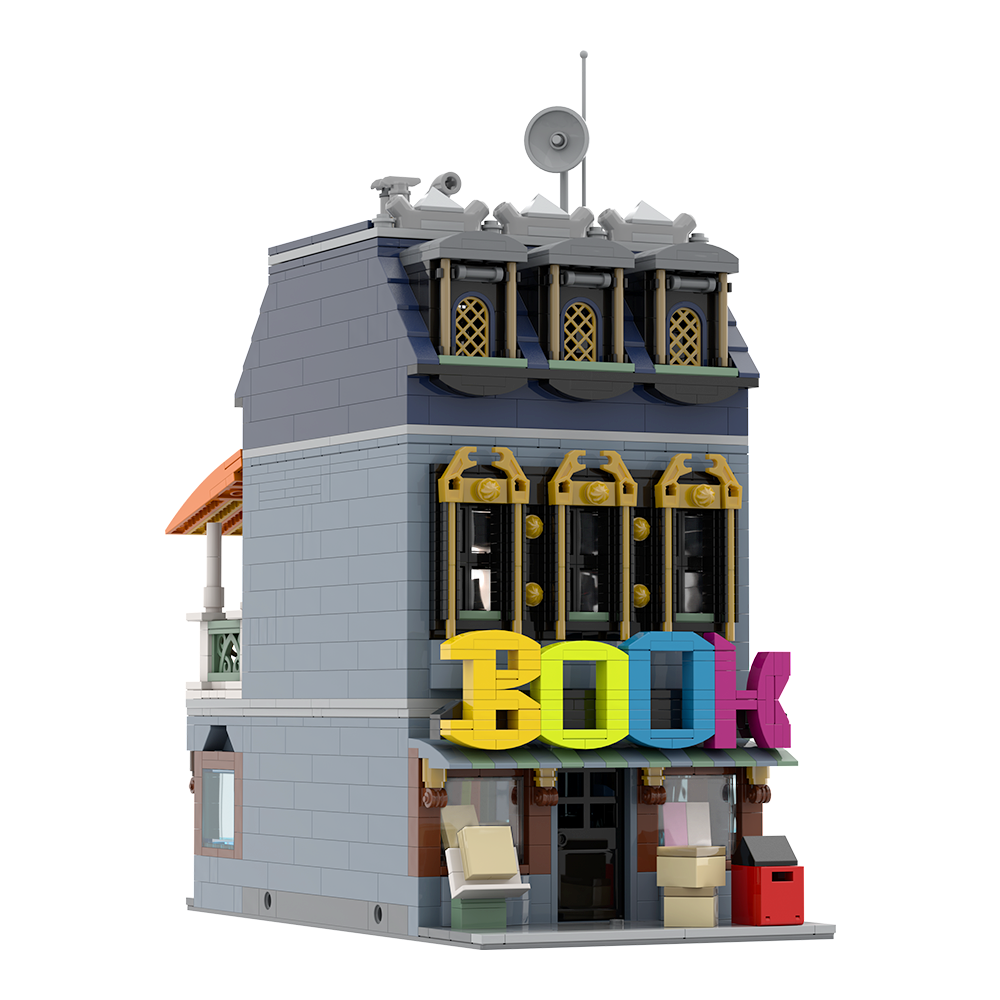 Gobricks MOC Little Bookshop B - đánh giá và giá Diy Electronics Market