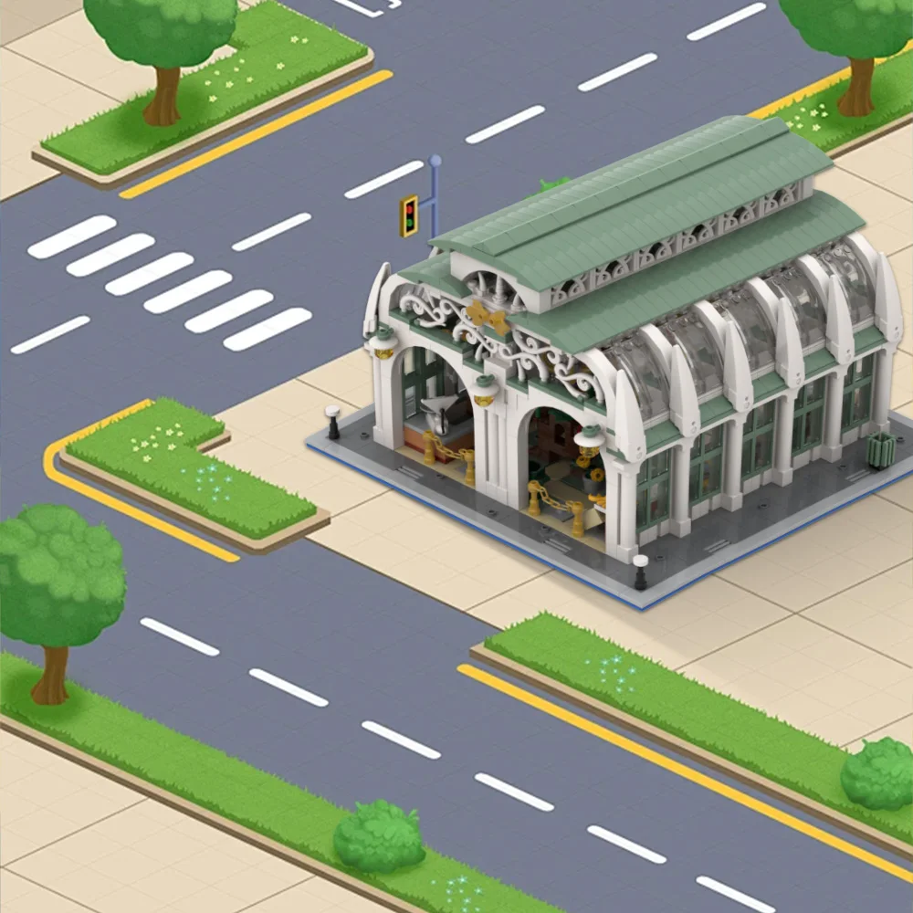 MOC City Market Hall Architect - đánh giá và giá Diy Electronics Market
